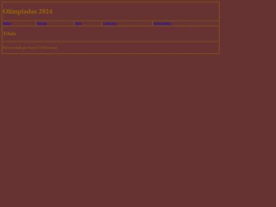 Olimpiadas screenshot