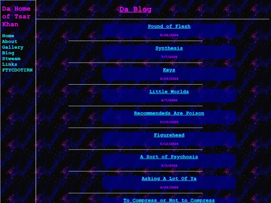blog screenshot