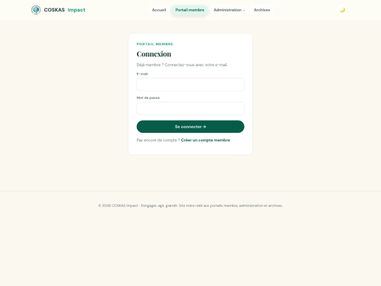 MON PROJET/front-end/membre screenshot