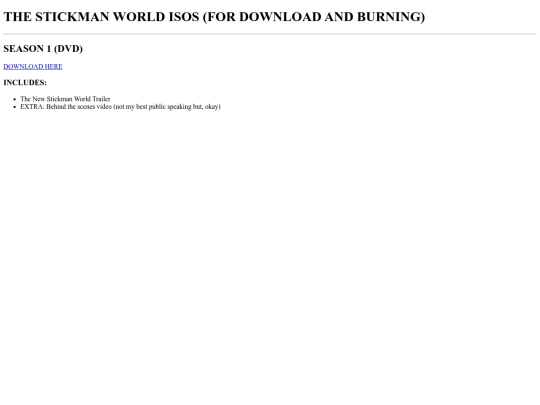 The Stickman World/isos screenshot