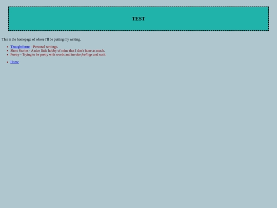 writing screenshot