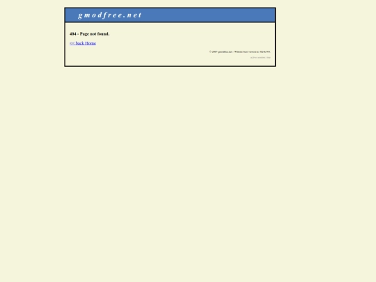 not_found screenshot