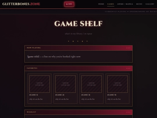 games screenshot