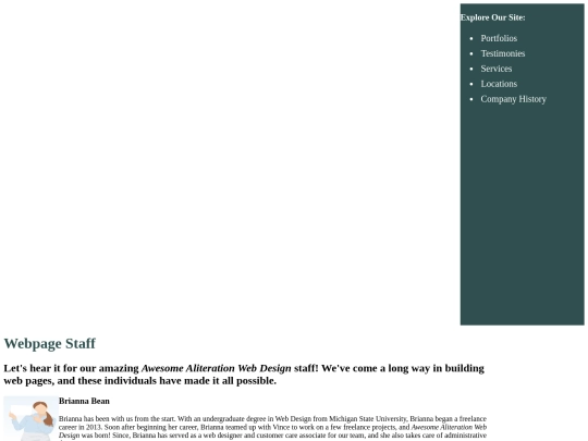 staff screenshot