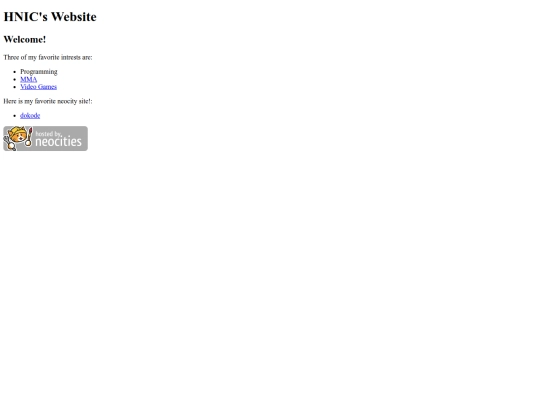 index screenshot