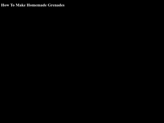 Grenades screenshot