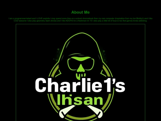 AboutMe screenshot