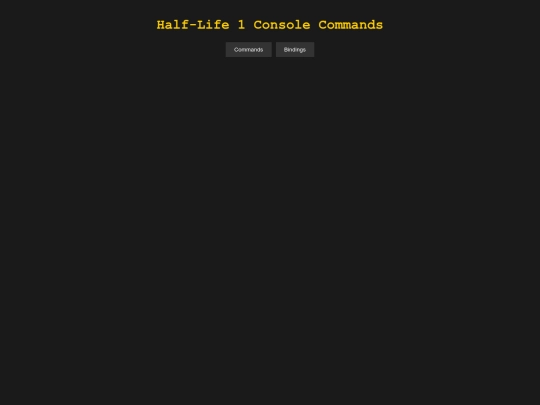 Half-life-help screenshot