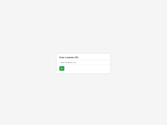 redirect screenshot