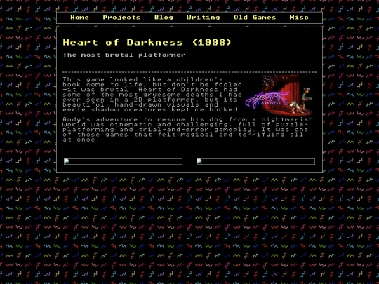 remember/heartofdarkness screenshot