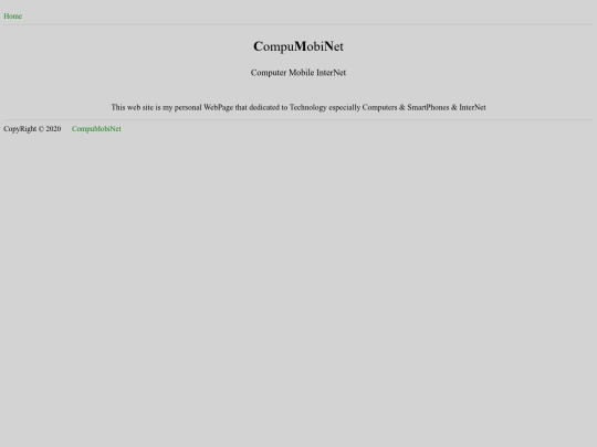 pages/about screenshot