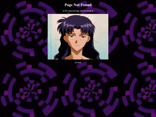not_found screenshot
