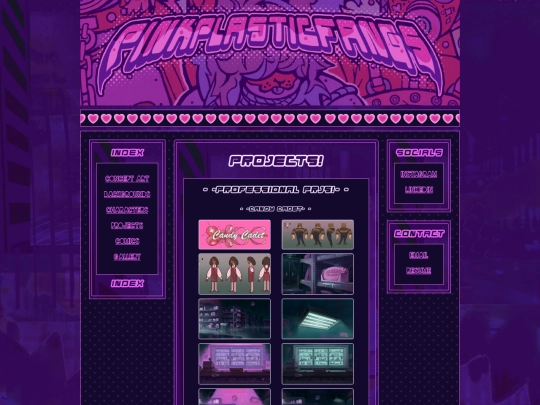 projects screenshot