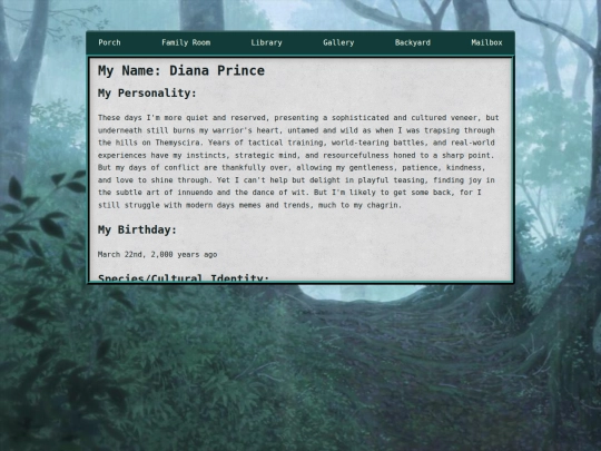 bios/rents/Diana screenshot