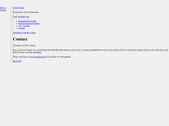 contact screenshot