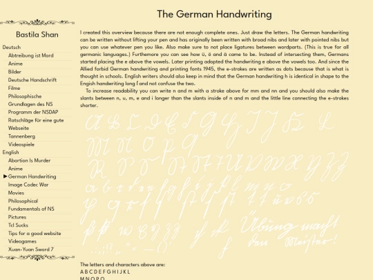 en-german-handwriting screenshot