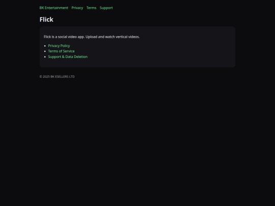 flick screenshot