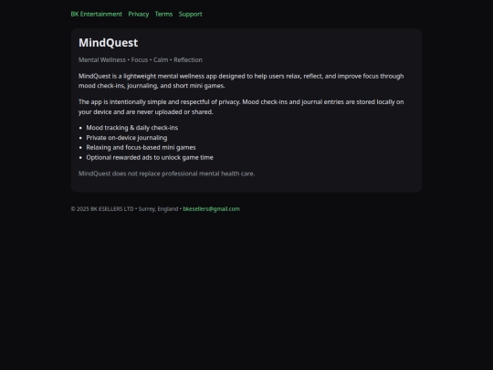 mindQuest screenshot