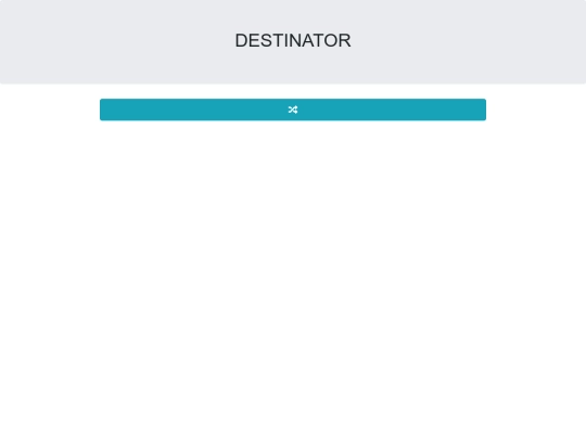 Destinator screenshot