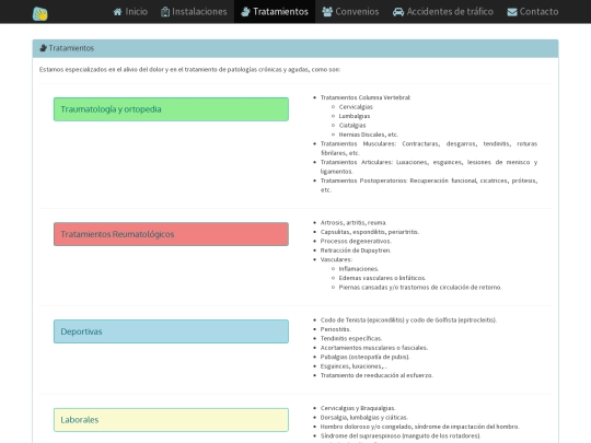fisio/tratamientos screenshot