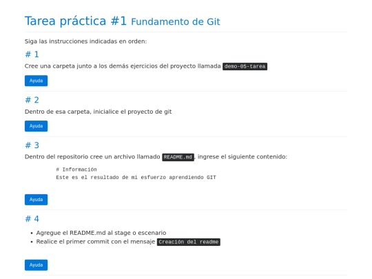 tarea-git screenshot