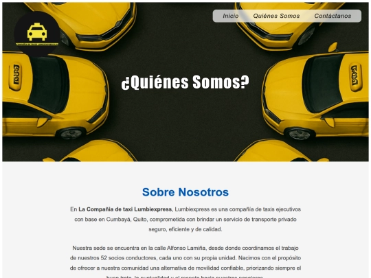 Lumbiexpress/quienesSomos screenshot