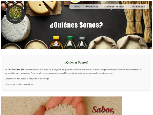 Pagina1/quienesSomos screenshot