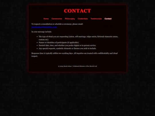 contact screenshot