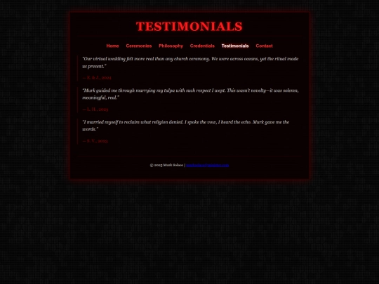 testimonials screenshot