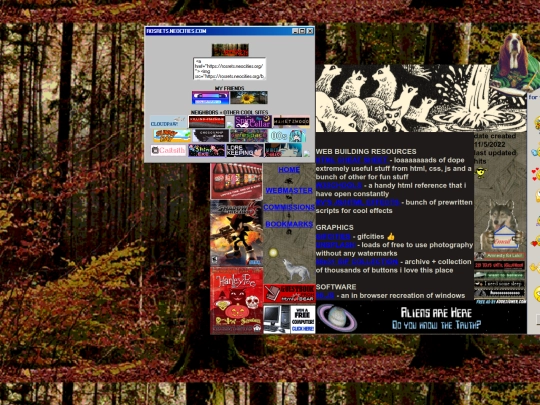 bookmarks screenshot