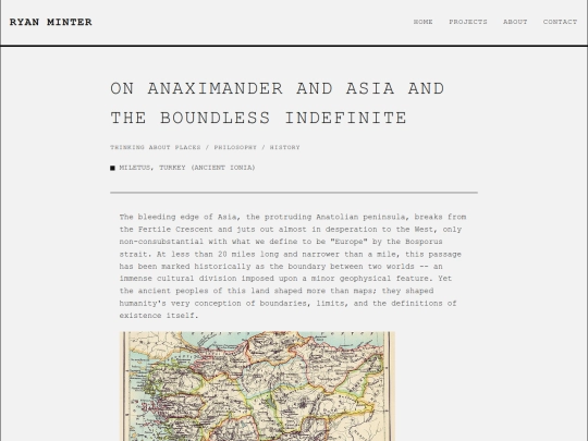 Articles/Anaximander/anaximander-article screenshot