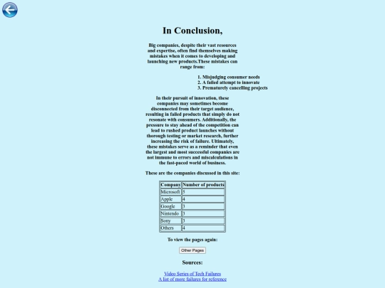 Conclusion screenshot