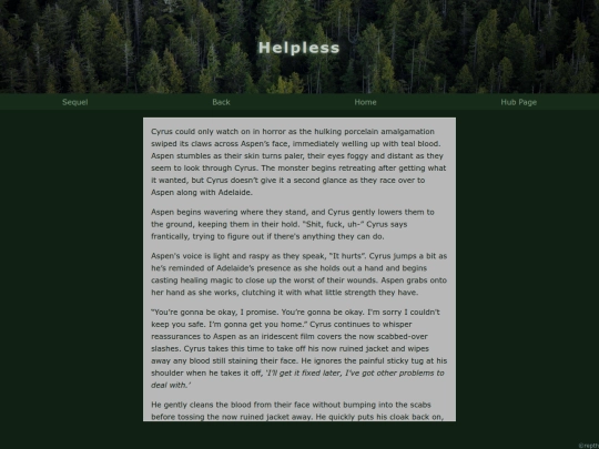Archive/Helpless screenshot