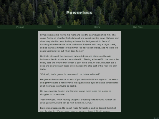 Archive/Powerless screenshot