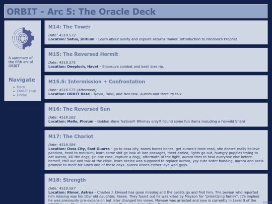 ORBIT/Arc5 screenshot