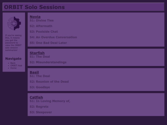 ORBIT/SoloUL screenshot