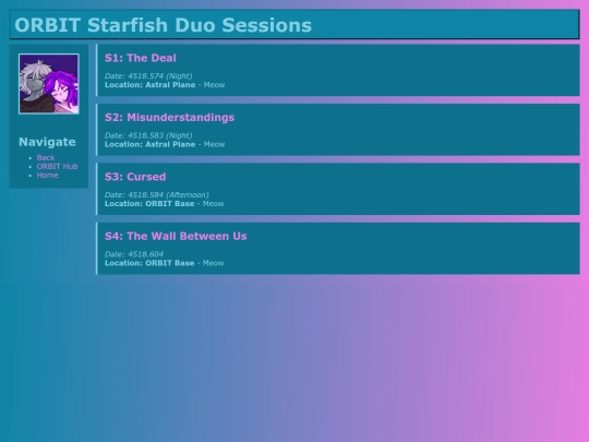 ORBIT/StarfishSolo screenshot
