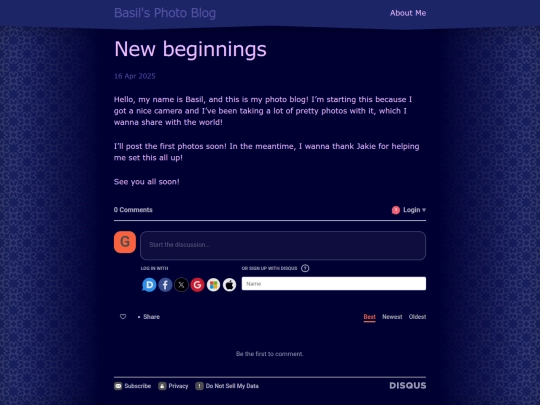 basil/2025/04/16/beginnings screenshot