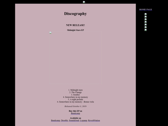 discography screenshot