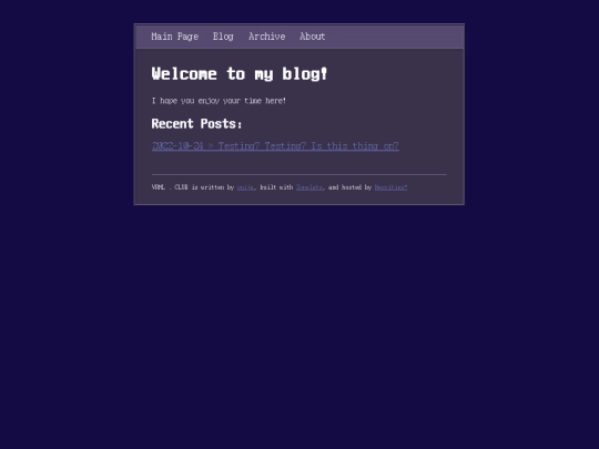 blog screenshot