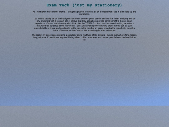 blog/examtech screenshot