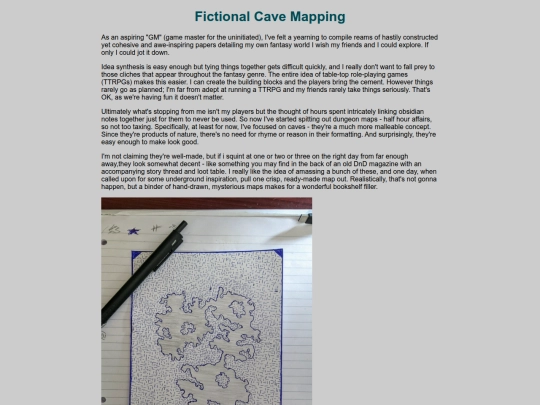 blog/fictionalcavemapping screenshot