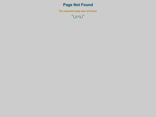not_found screenshot