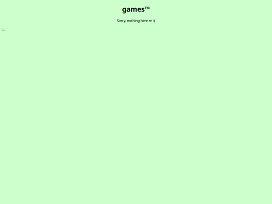 games screenshot