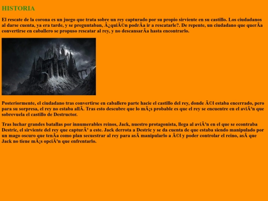 HISTORIA screenshot