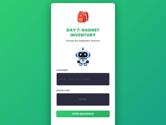 day7-access screenshot