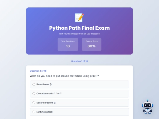 final-exam screenshot