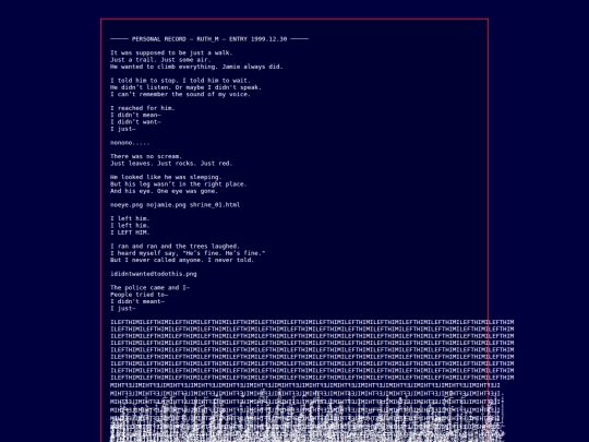 ruth_diary_1999_entry screenshot
