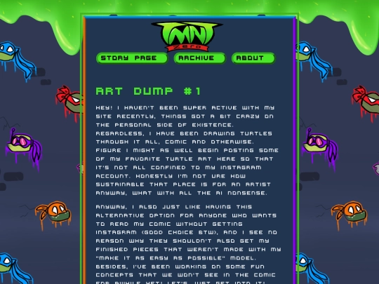 Tmnt zero/posts/artdump1 screenshot