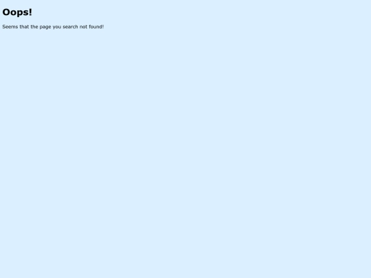 not_found screenshot